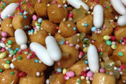 struffoli, osteria da carmela