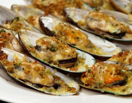 cozze gratinate