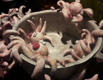 laura correale, exposta, osteria da Carmela