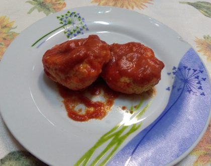 polpette di ricotta al sugo
