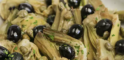 ricetta carciofi affogati