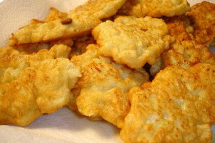 ricetta frittelle di cavolfiore
