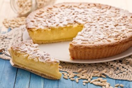 Una torta estiva? La nostra torta al limone e pinoli