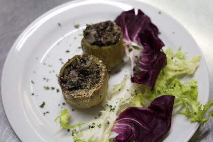 carciofi ripieni osteria da carmela napoli